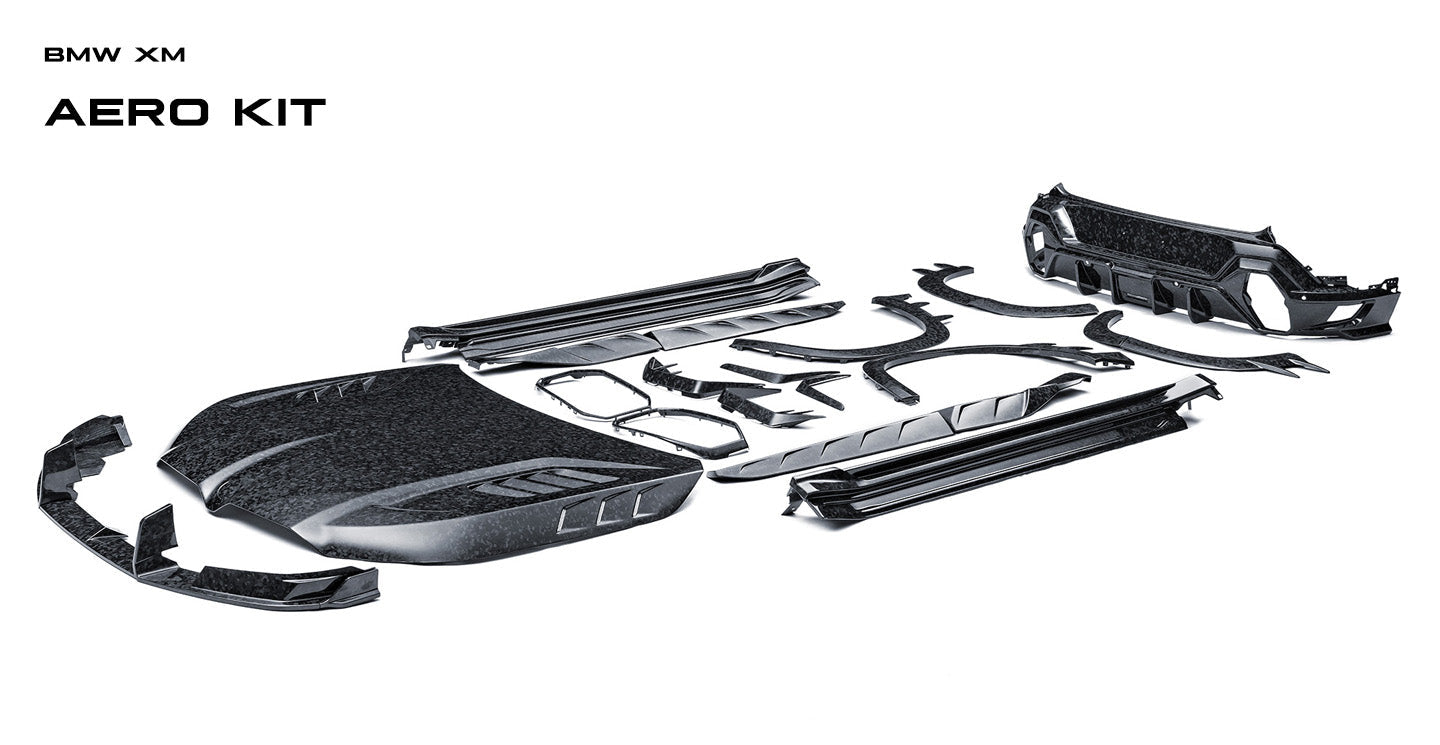 BMW XM (G09) Paktechz Prepeg Carbon Fiber Aerodynamic Body Kit