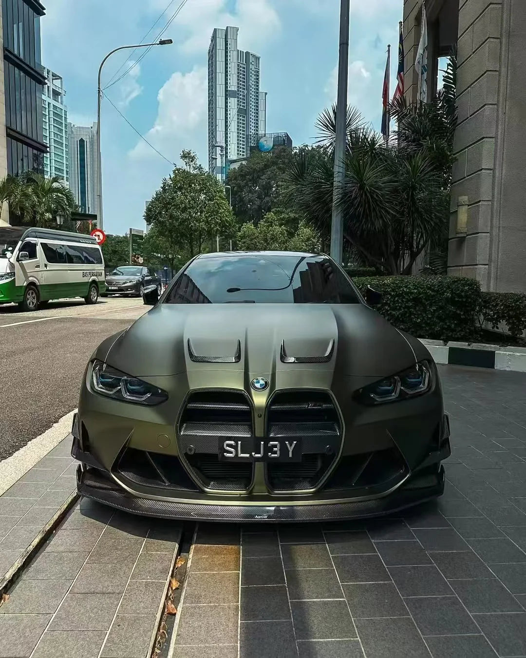 Carbon Fiber KB Front Splitter Lip - BMW G80 M3 / G82 & G83 M4