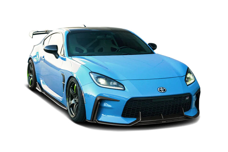 ADRO STYLE CARBON FIBER FRONT BUMPER LIP FOR TOYOTA GR86 2022