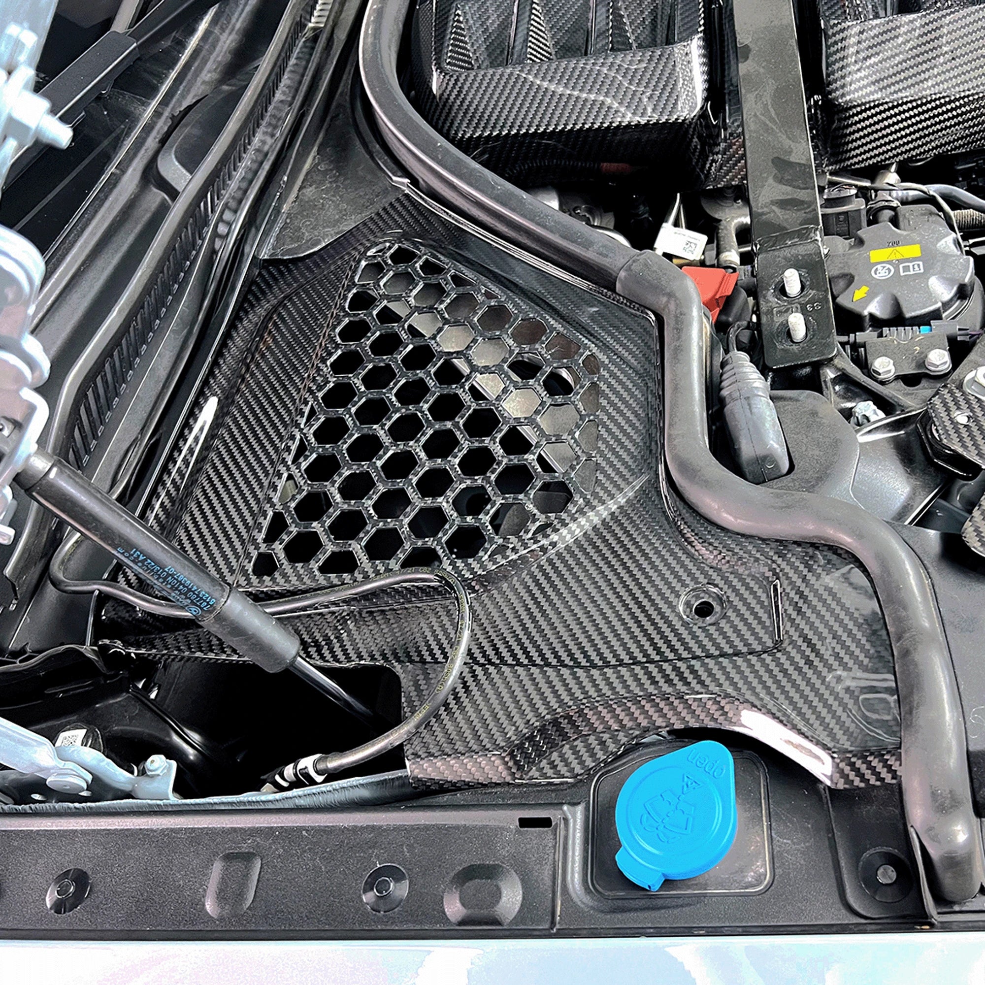 Carbon Fiber Engine Bay Top Cowl Covers - BMW G8X G80 G81 G82 G83 ;G87