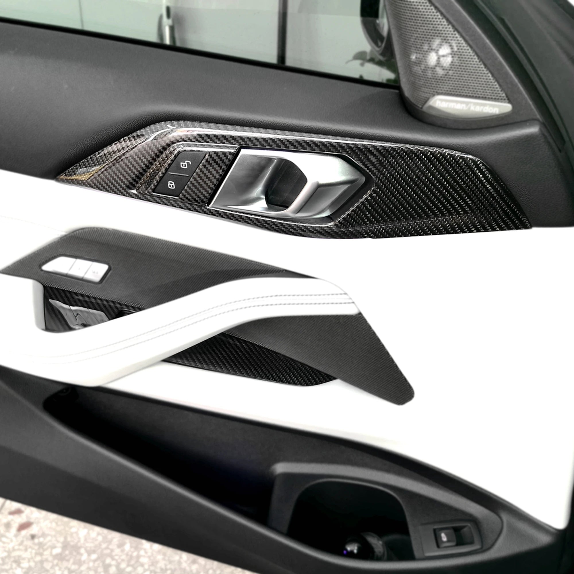 Carbon Fiber Door Trim Cover - BMW G82 M4 & G22 4 Series