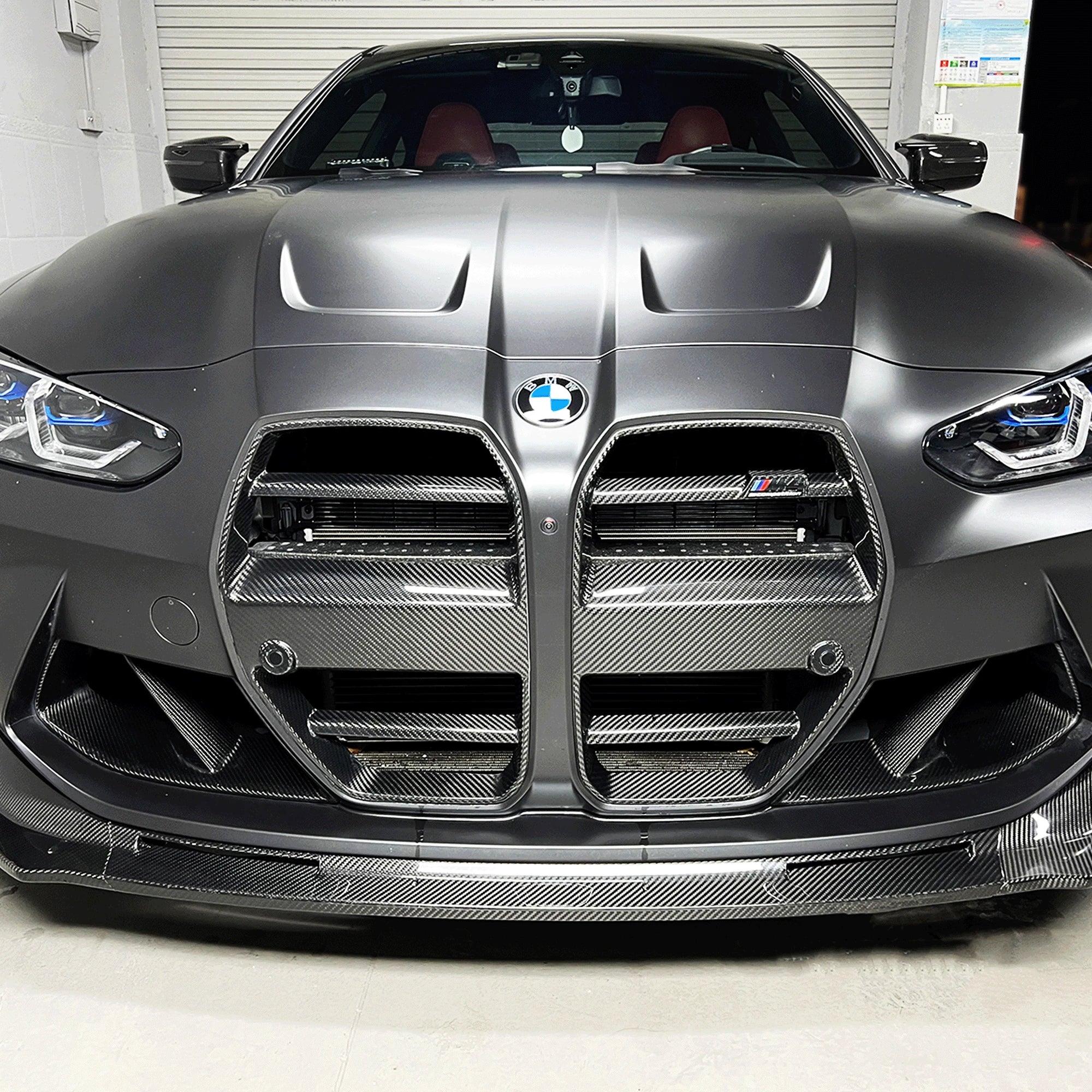 Carbon Fiber Front Grilles V2 - BMW G80 M3 & G82 / G83 M4