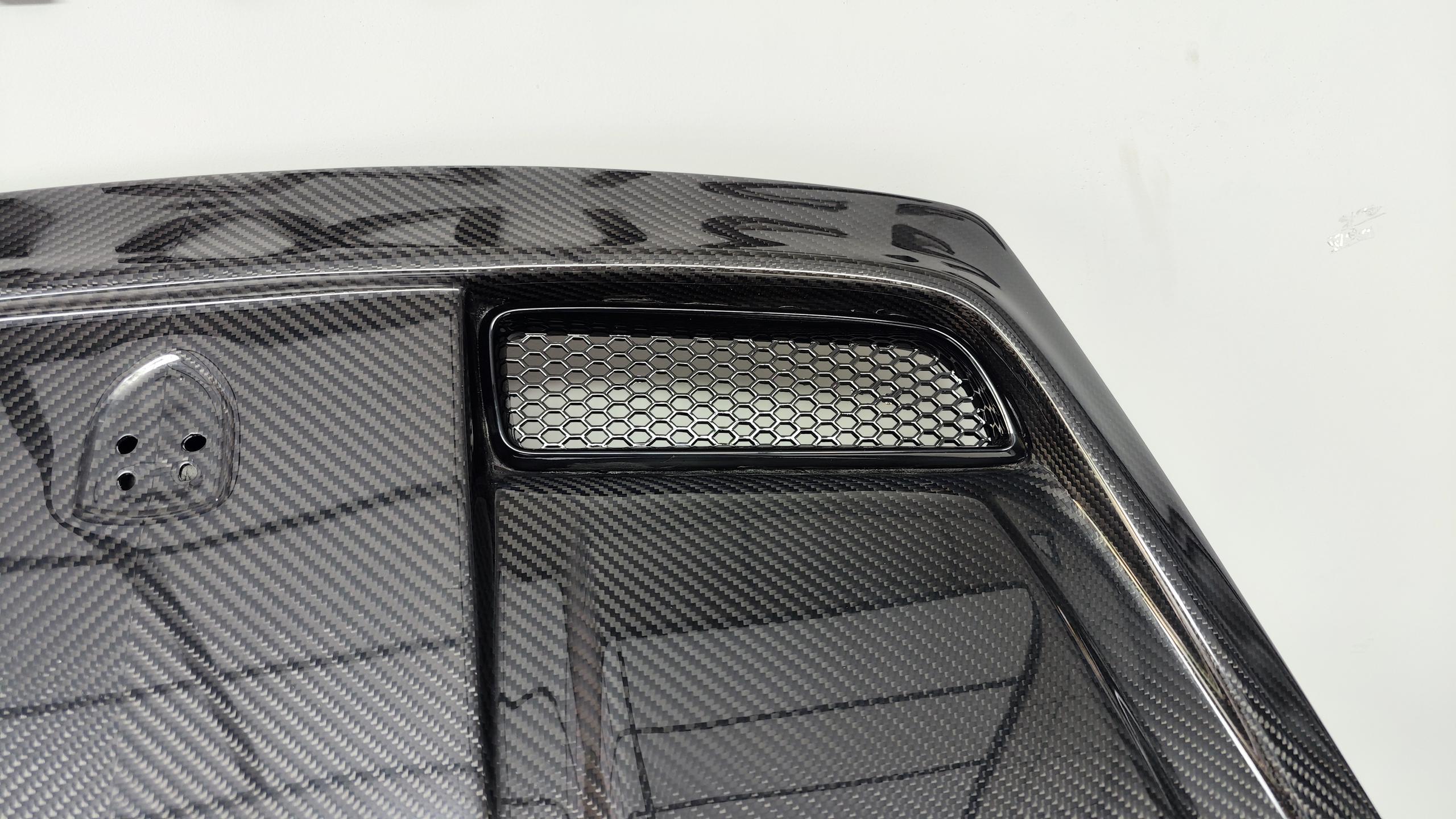 Prepreg Carbon Fiber Tec Style Front Hood Bonnet - Porsche 992 Carrera 911