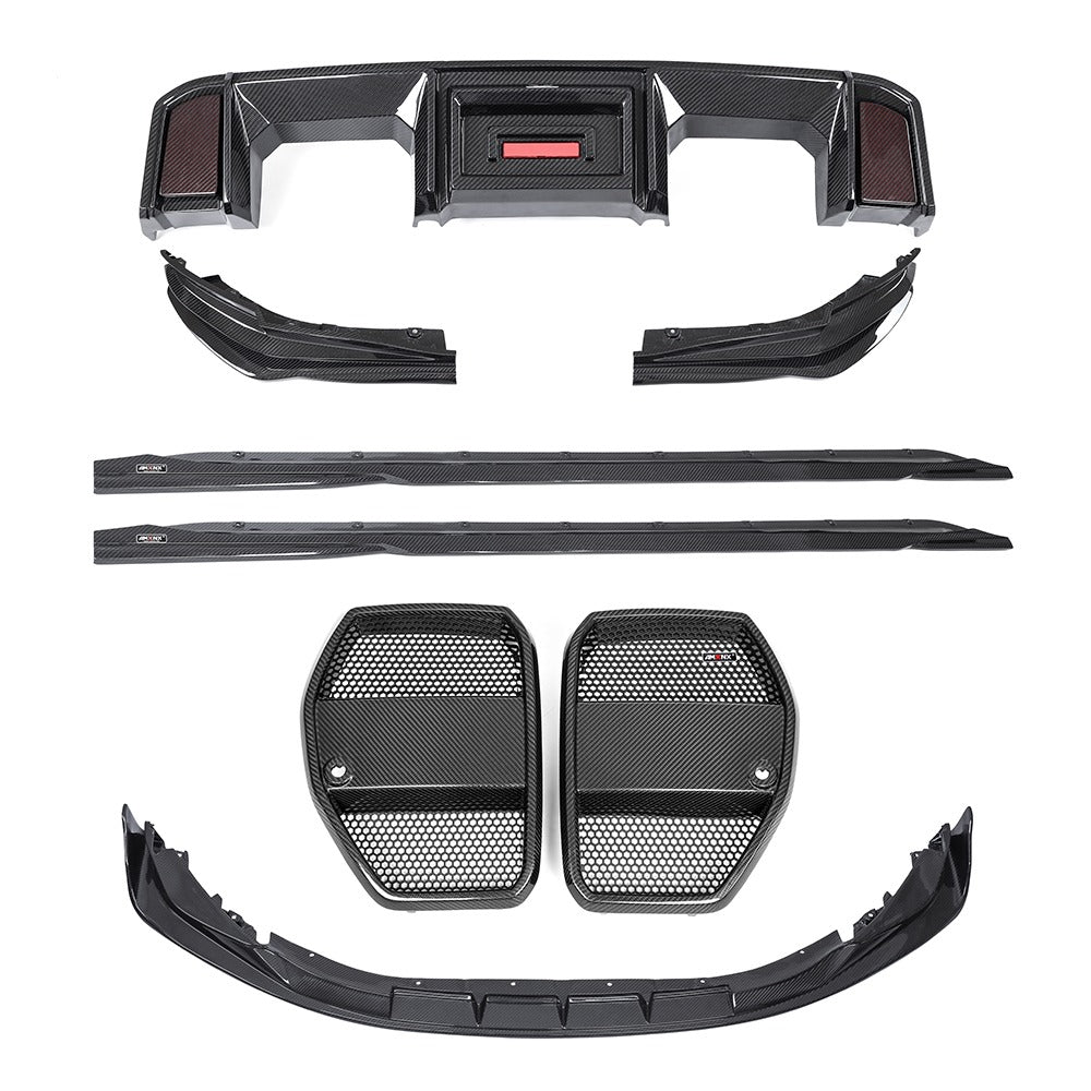 prepreg Carbon fiber AX Aerodynamic Body Kit - BMW G80 M3 / G82 M4