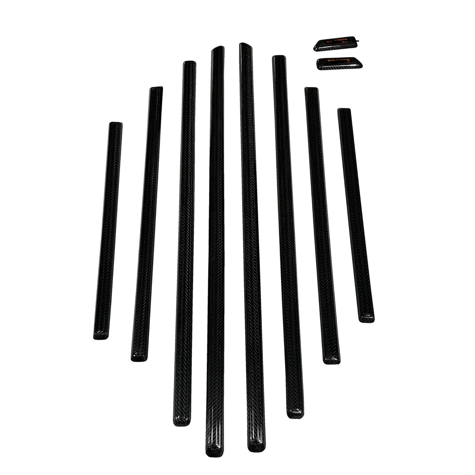 Carbon Fiber Body AMG Side Molding Trims - Mercedes W464 G63 G550 2018+