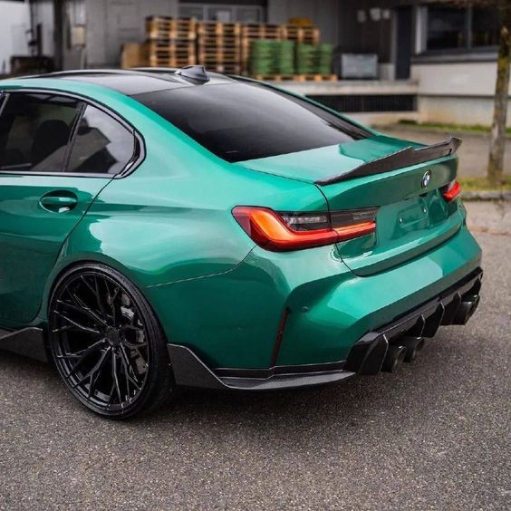 MP Style Gloss Black Rear Canard - BMW G80 & G81