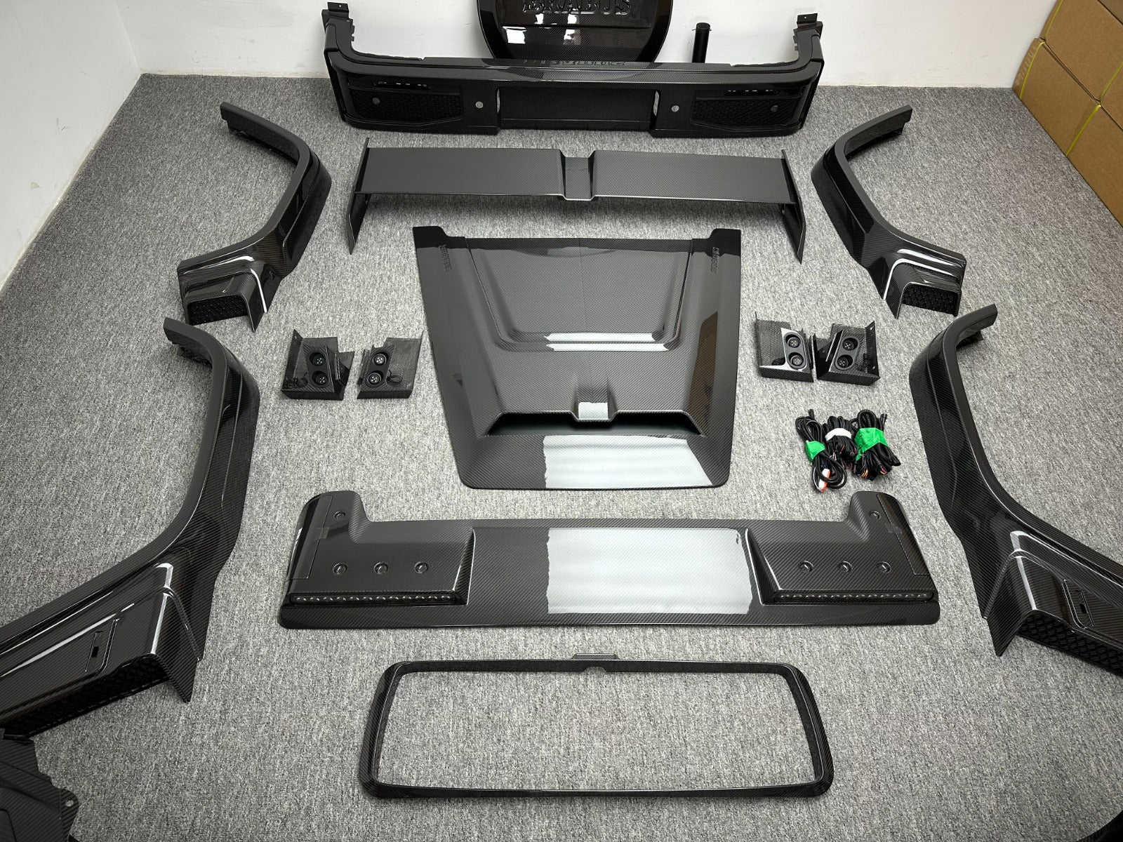 Carbon Fiber Full Brabus Body Kit - Mercedes Benz G Class G63 G500 G580 2025+