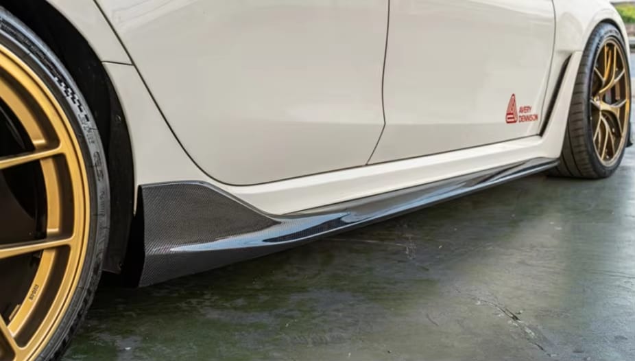 Carbon Fiber A Style Side Skirt - Honda Civic FL5 Type R