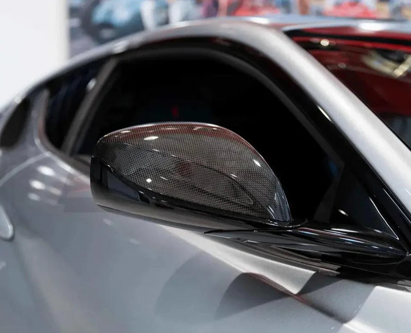 Ferrari 812 Carbon Fiber Mirror Cover Replacements - Ferrari 812 Superfast GTS