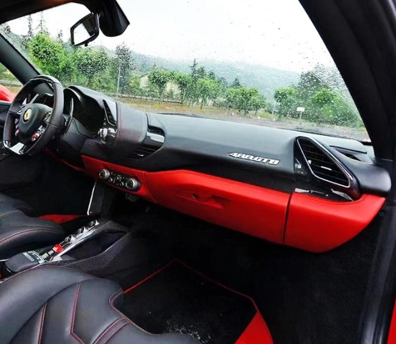 Carbon Fiber Interior Trim Kit - Ferrari 488