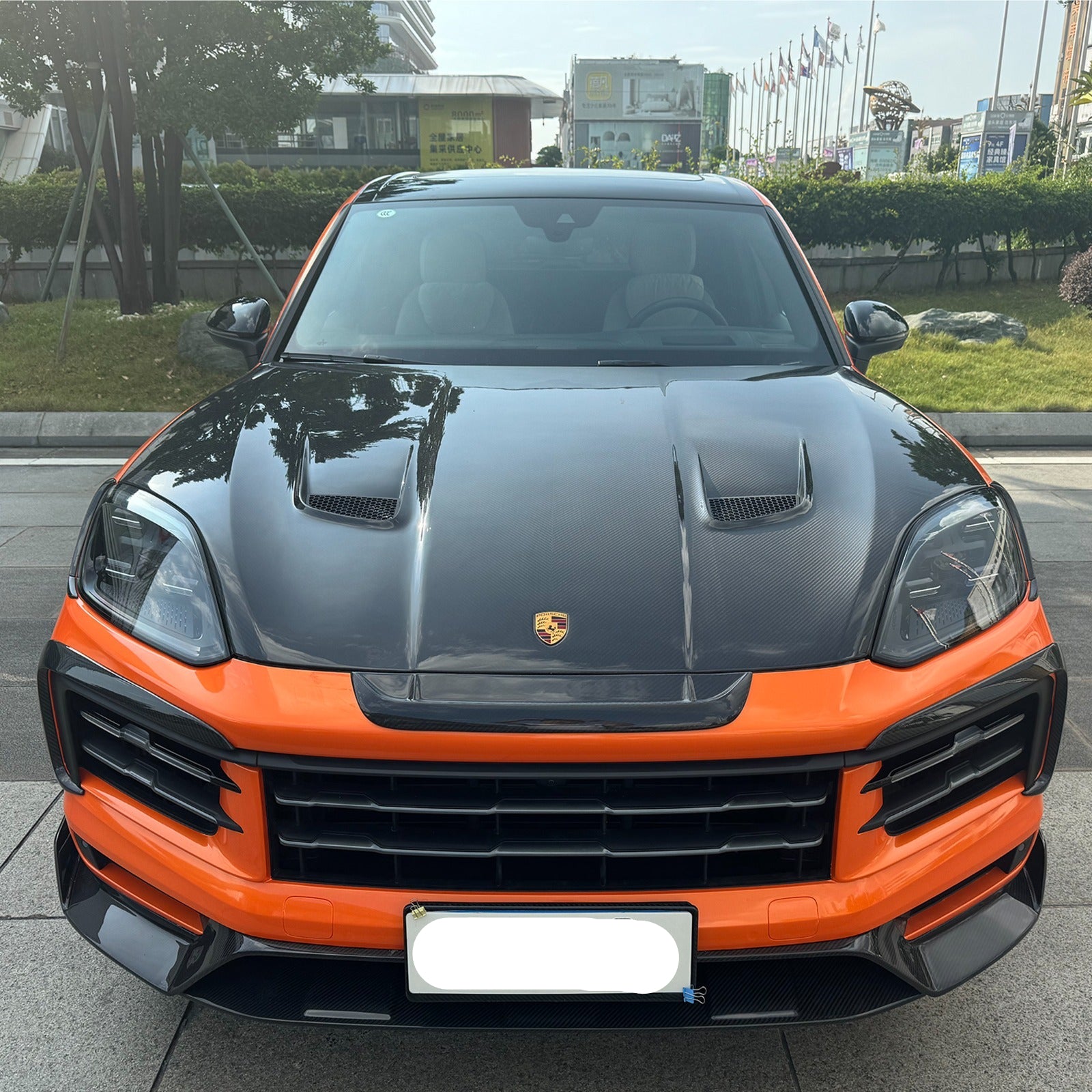 Carbon Fiber Aero Wide Body Kit - Porsche Cayenne 2024+