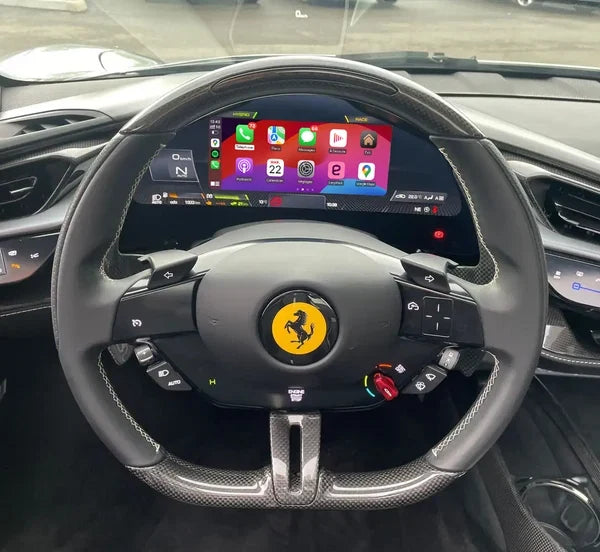 Ferrari SF90 - Wireless Apple CarPlay & Android Auto Interface
