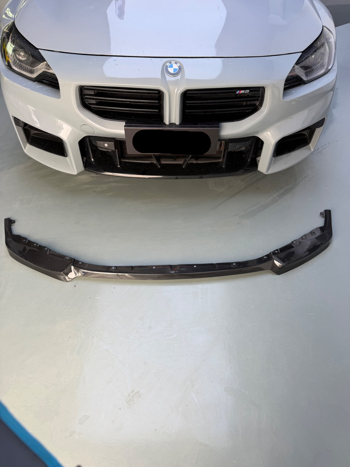 Carbon Fiber CS Style Front splitter lip - BMW G87 M2