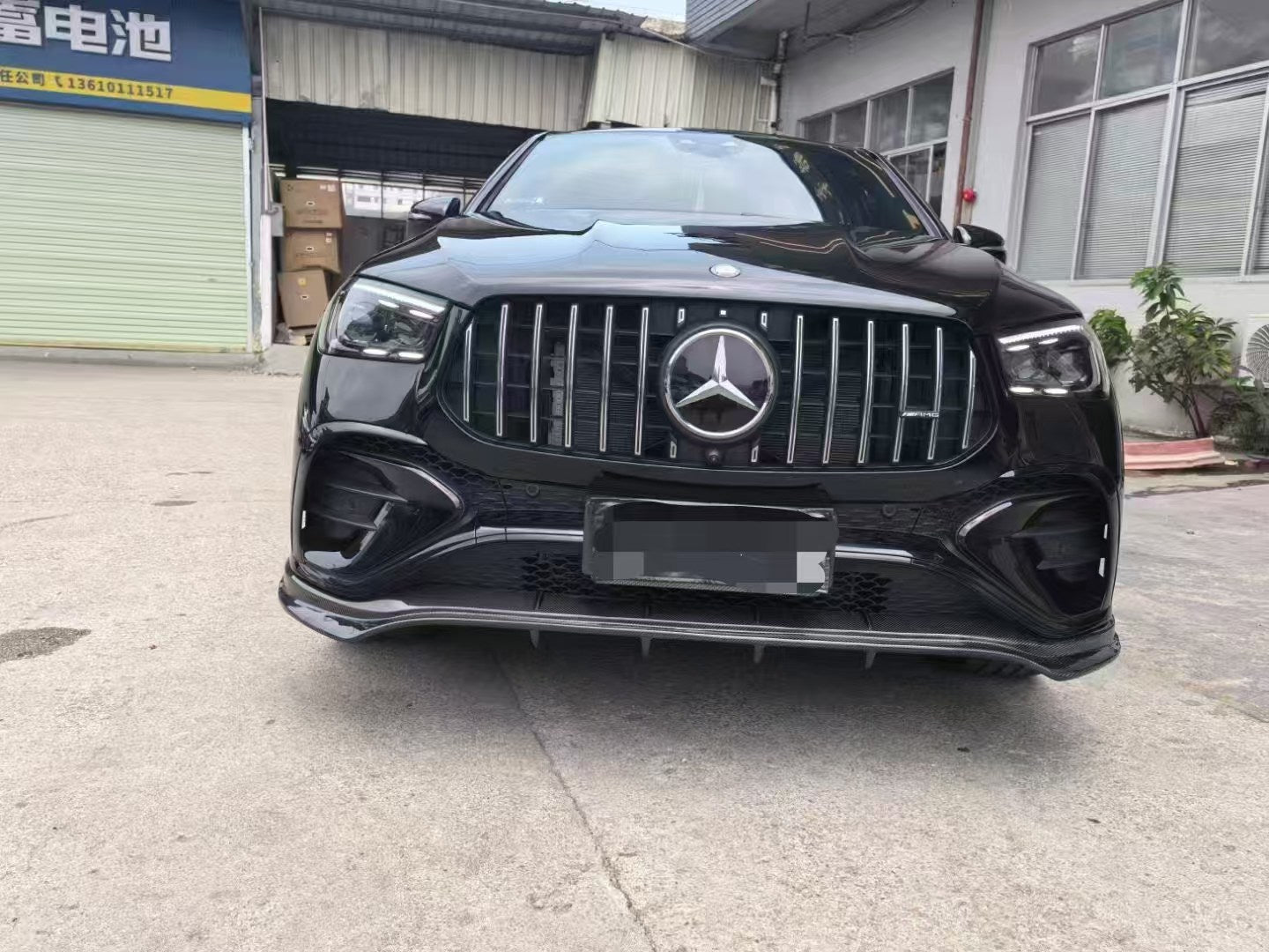 Carbon Fiber LD Style Aerodynamic Body Kit (4pc) - Mercedes GLE Coupe