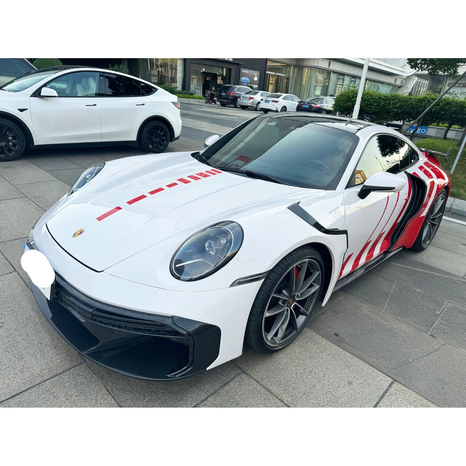 Full prepreg Carbon Fiber BRB Style Aerodynamic Body Kit Conversion - Porsche 992 Carrera