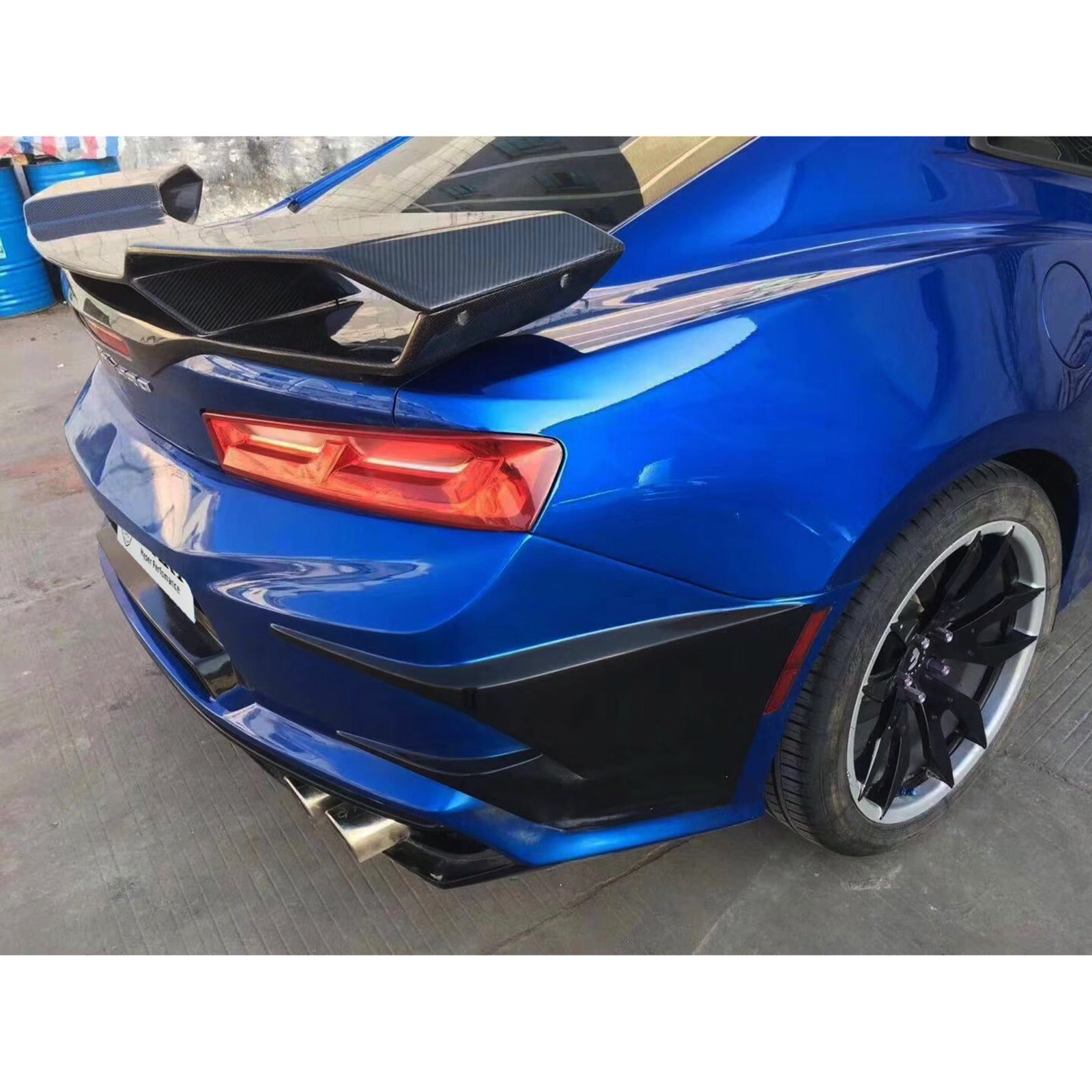 Carbon Fiber Rear Transformer Wing - 2017-2020 Camaro