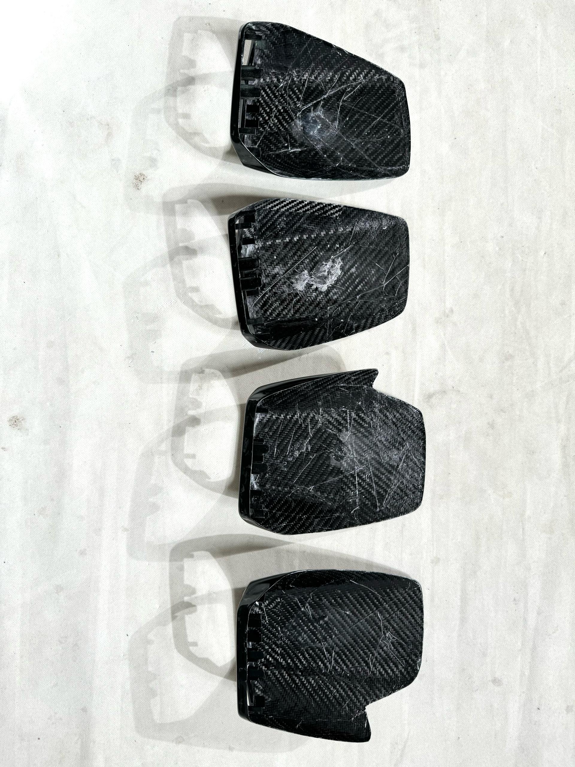 Dry Carbon Fiber Air Vent AC Trims - Lamborghini Huracan