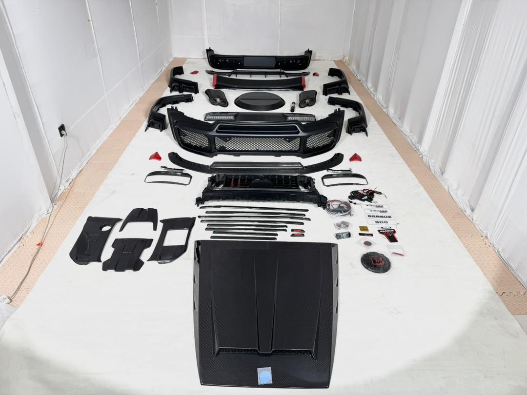 BRB B900 Style Carbon Fiber Body Aero kit BRabus- Mercedes G Wagon W463 & W464 G350 & G500 & G63