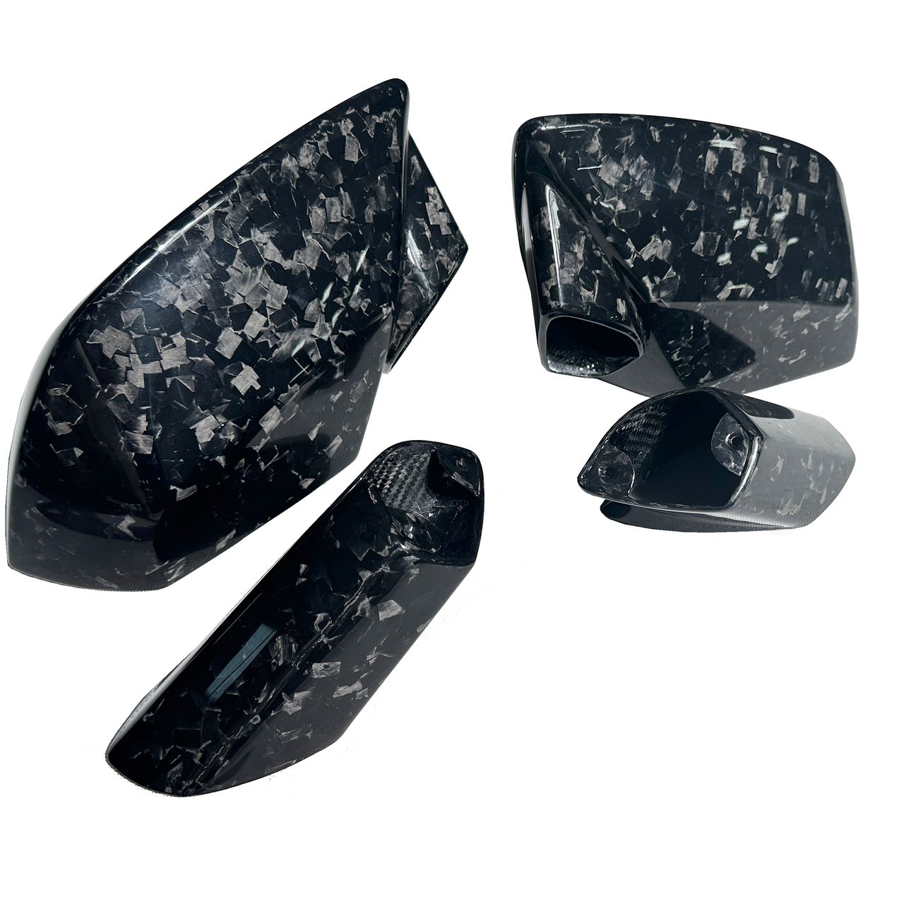 Carbon Fiber Mirrors Cap Cover Replacement - Lamborghini Huracan LP610-4 LP580-2 LP640 tecnica