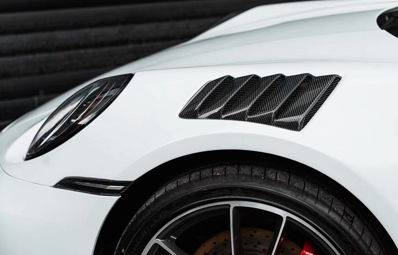 Carbon Fiber GT3 Style Fender Replacements - Porsche 911 992