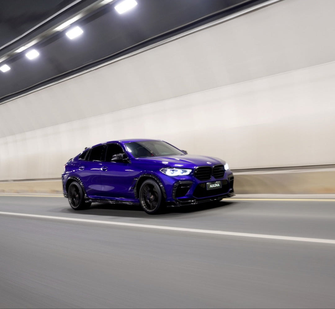 Prepreg Carbon Fiber Full Aulena Aero Body Kit - BMW X6M