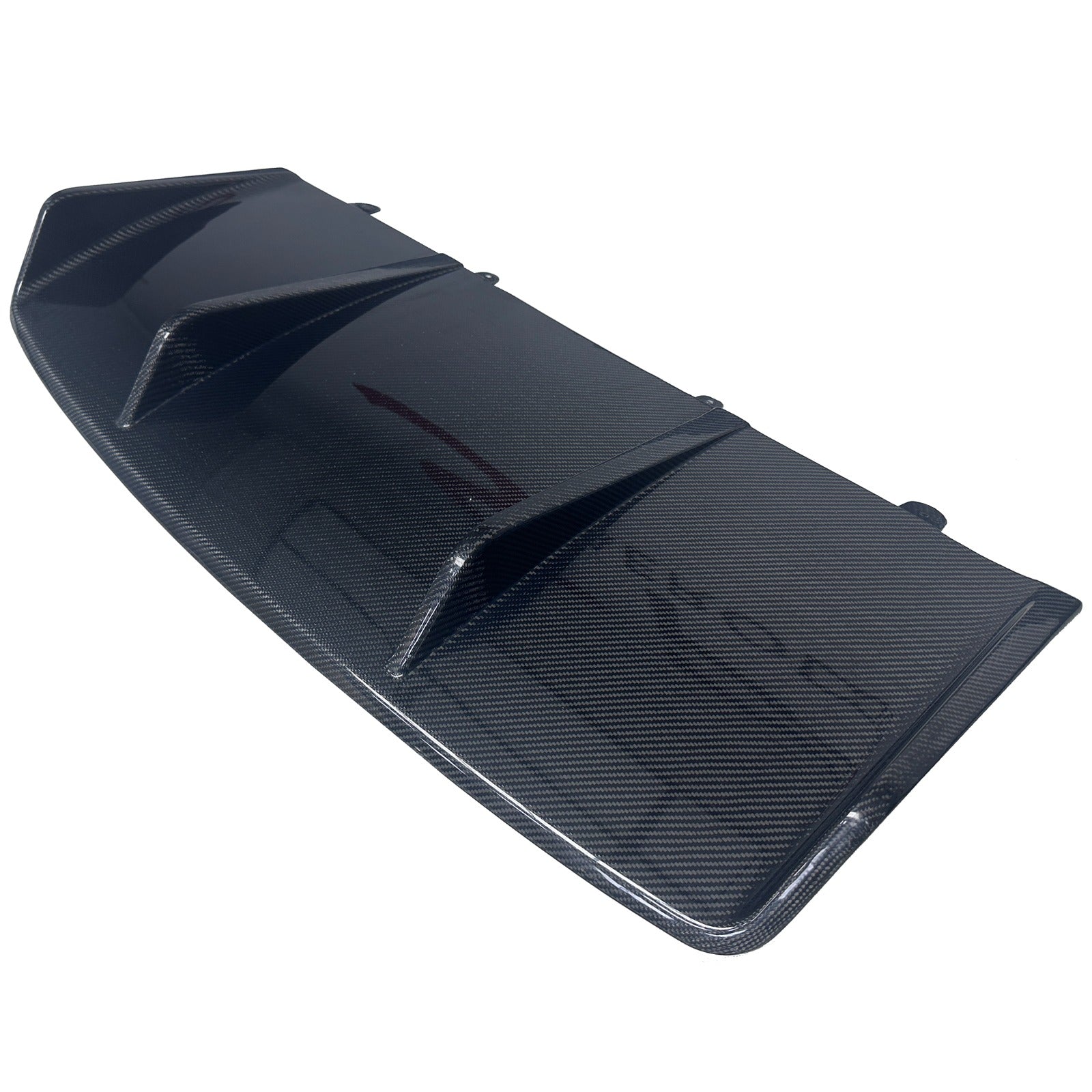 Carbon Fiber RZ Style Rear Diffuser - Porsche Taycan J1