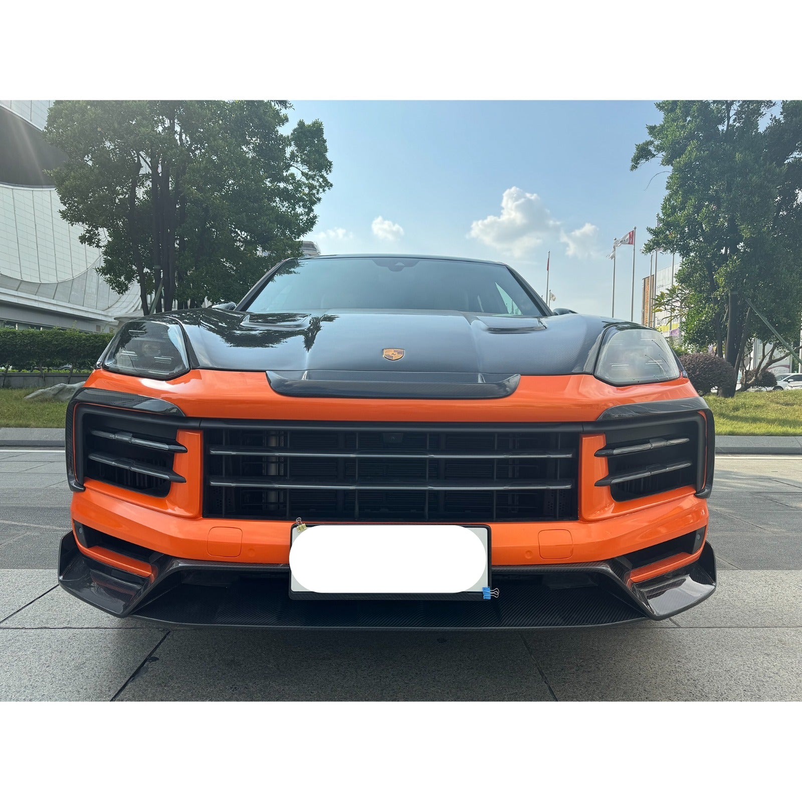 Carbon Fiber Aero Wide Body Kit - Porsche Cayenne 2024+