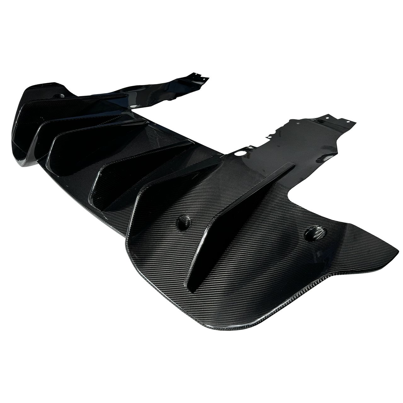 Pre-Preg Dry Carbon Fiber Rear Diffuser - Mclaren 720S