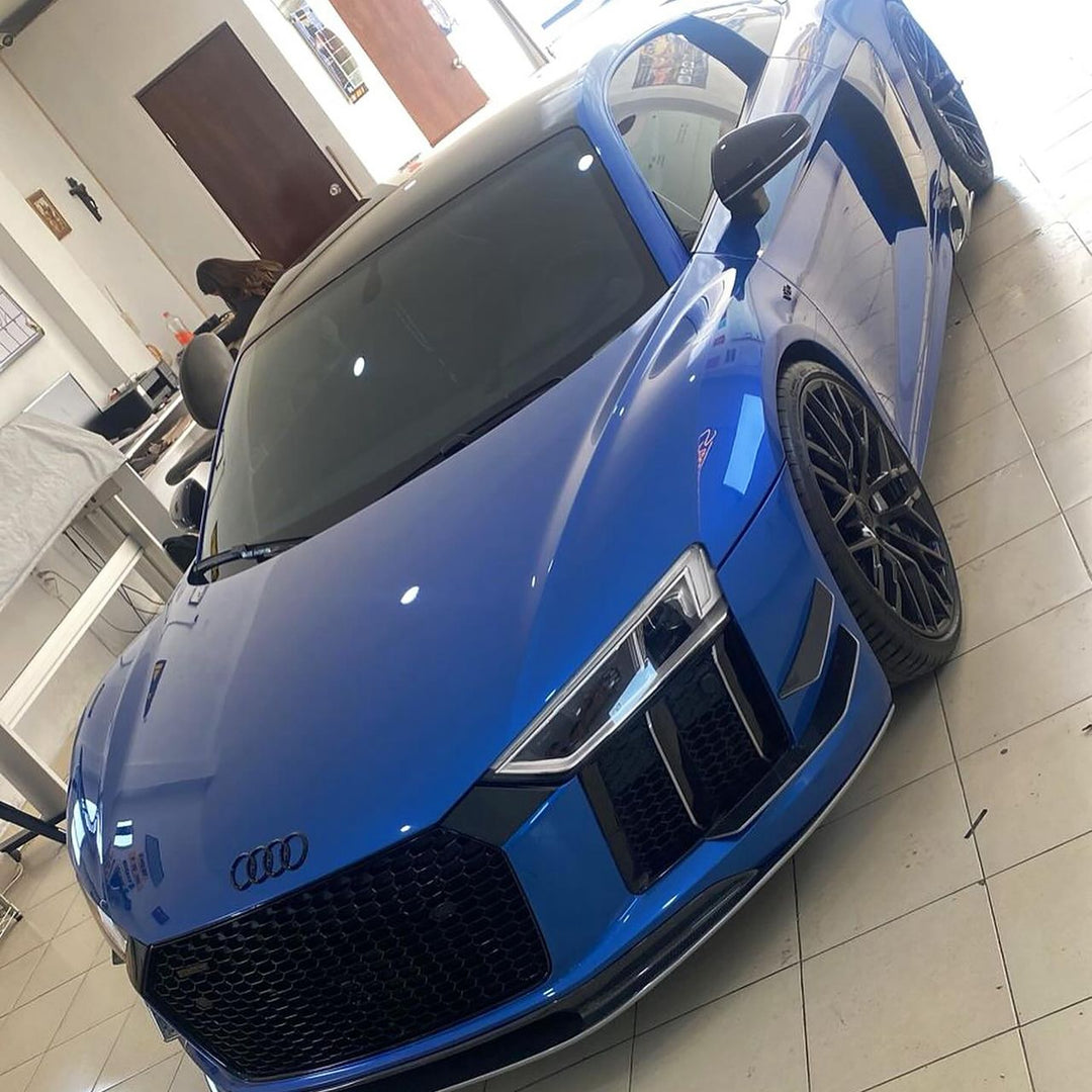 Carbon Fiber Front Side Splitter Canard - Audi R8