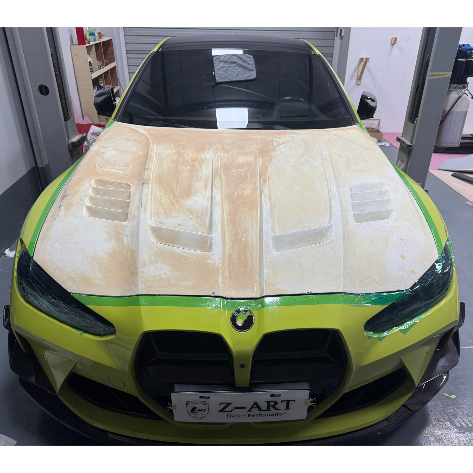 Carbon Fiber Vented GT Front Engine hood - BMW G80 M3 & G81 M3 / G82 & G83 M4