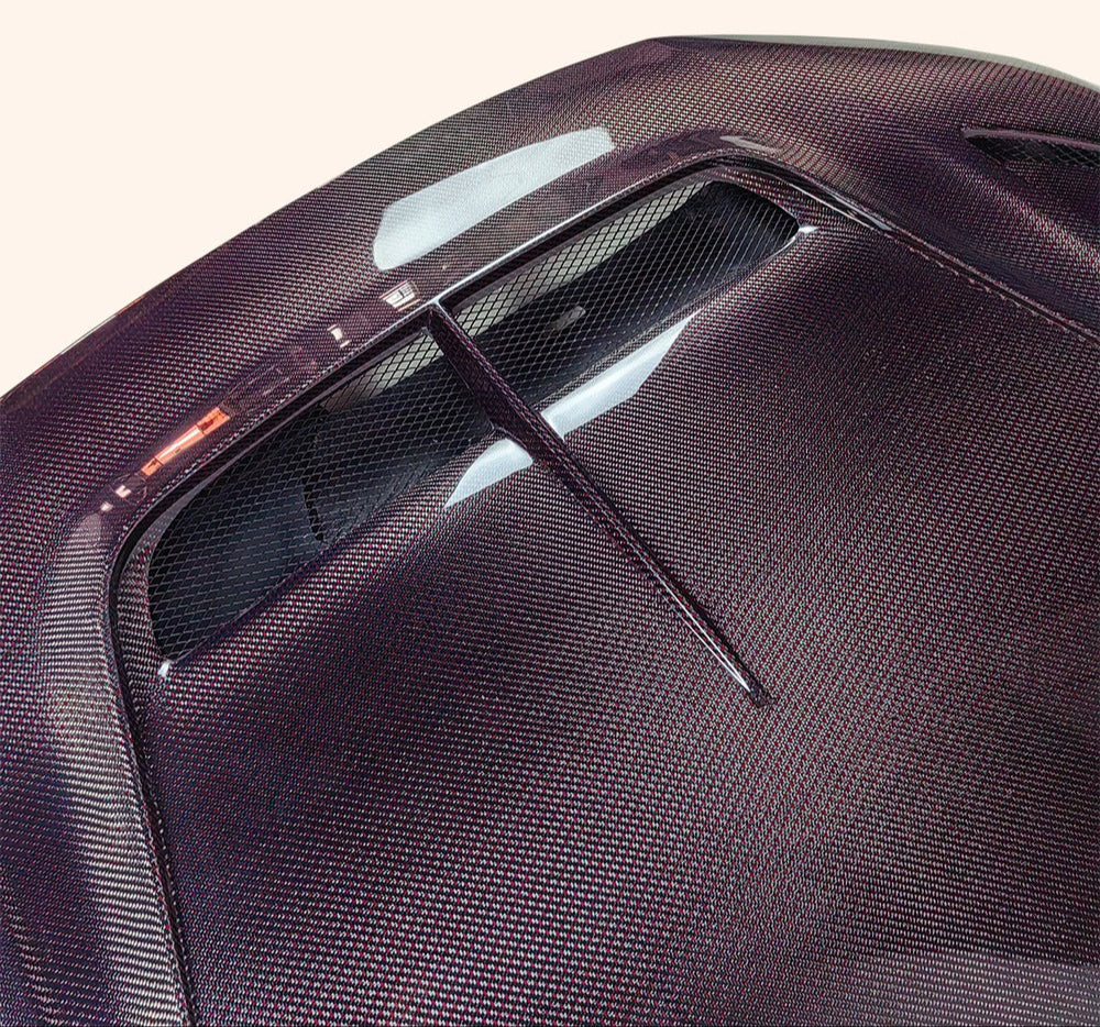 VS Style Carbon Fiber Vented Hood Bonnet - Honda Civic Type R FL5
