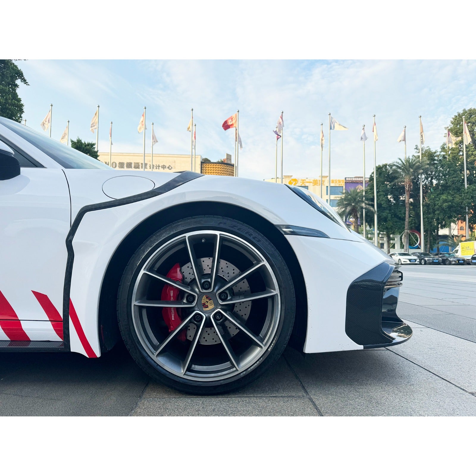 Full prepreg Carbon Fiber BRB Style Aerodynamic Body Kit Conversion - Porsche 992 Carrera