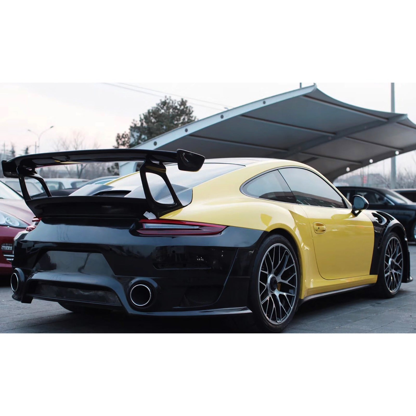 Prepreg Carbon Fiber GT2RS Wing - Porsche 911 991 / Turbo 2012-2018