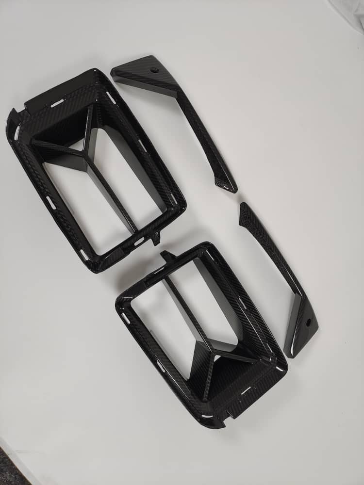 Carbon Fiber C Style Front Bumper Air Vent - BMW M2 G87 2023+