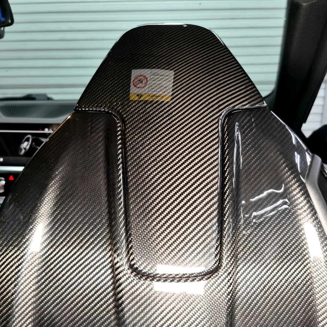 Carbon Fiber Seatback Covers - BMW X3M/X4M F97 & F98