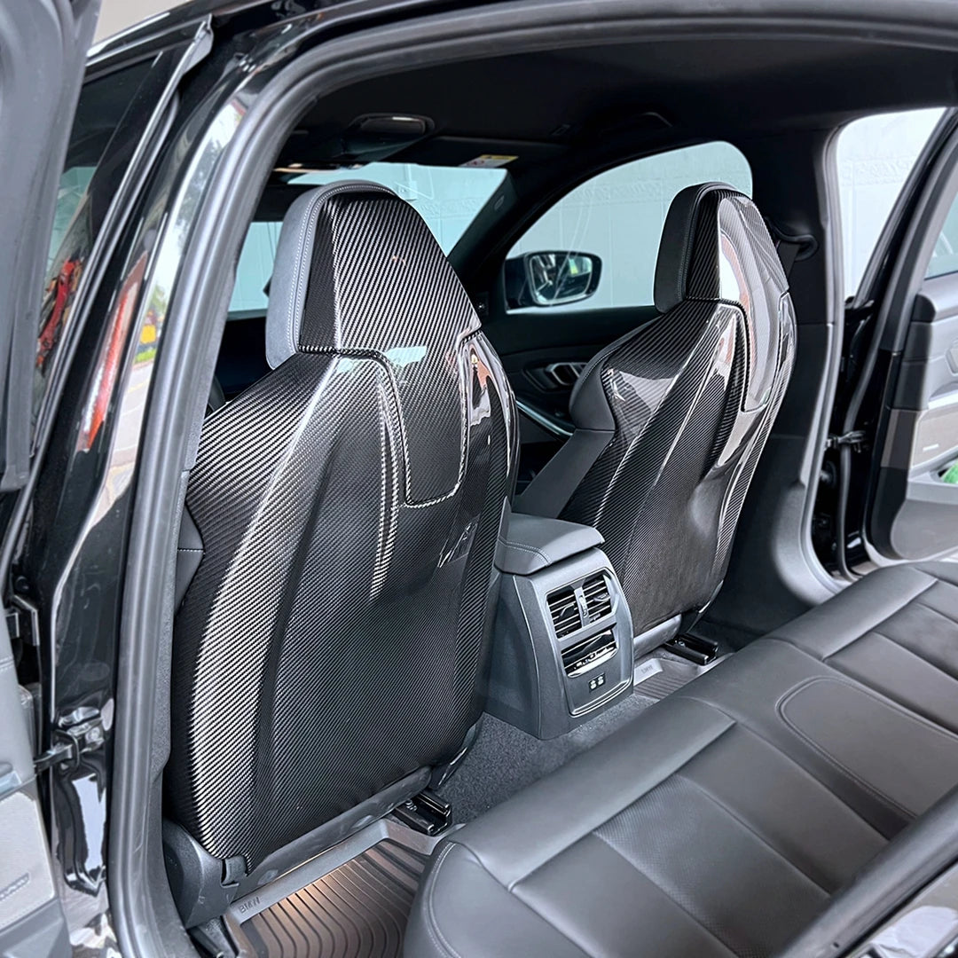 Carbon Fiber Seatback Covers - BMW X3M/X4M F97 & F98