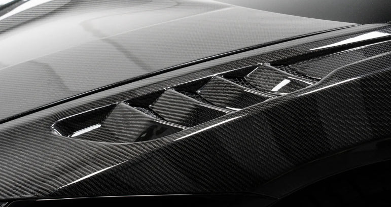 Paktechz Dry Carbon Fiber Vented Front Fenders - Lamborghini Huracan LP580 LP610 EVO