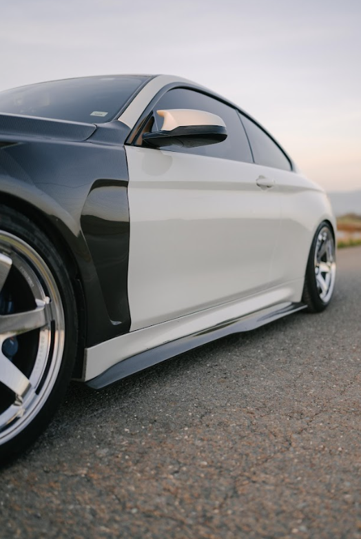 PSM Carbon Fiber Side Skirts - BMW F80 M3 & F82 / F83 M4