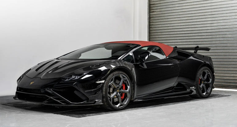 Paktechz Dry Carbon Fiber Vented Front Fenders - Lamborghini Huracan LP580 LP610 EVO