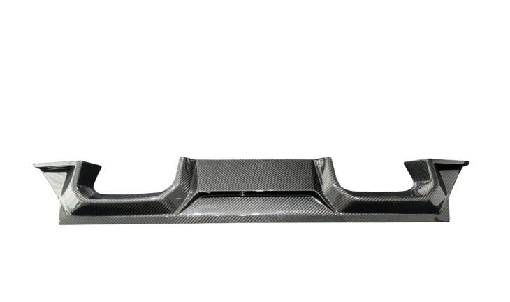 AN Style Carbon Rear Undertray Diffuser v1 - BMW G87 M2