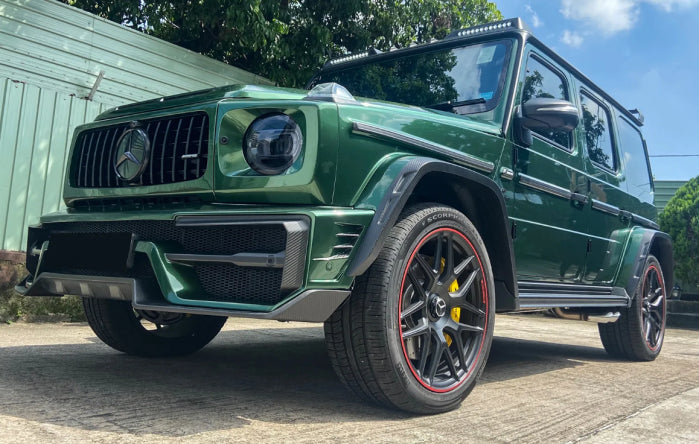 Dry Carbon Fiber Body Kit Fender Flares Wheel Arches - Mercedes Benz G500 G550 G63 W464