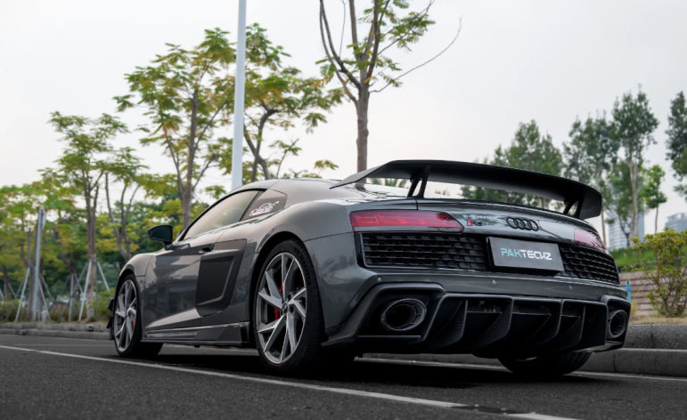 Paktechz Dry Carbon Fiber Rear Diffuser - Audi R8 Gen2 Facelift