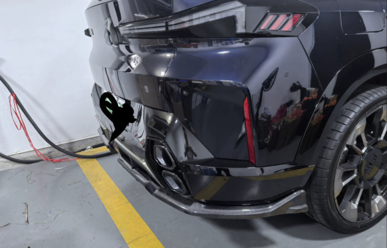 Gloss black/ Carbon fiber Aerodynamic Body Kit - BMW XM G09