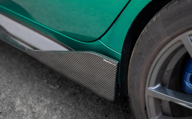 Prepreg Carbon Fiber PT Style Side Skirts – BMW G80 M3, G82, G83 M4