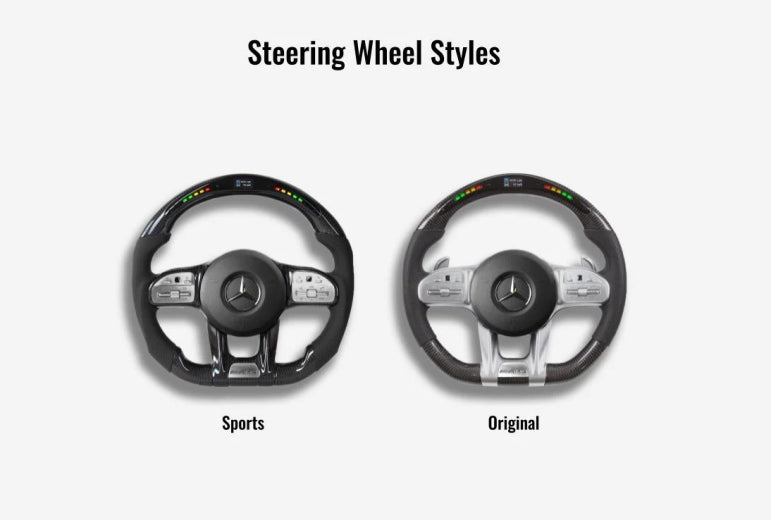 Full Custom Steering Wheel - Mercedes Benz 2017 AMG Performance Style