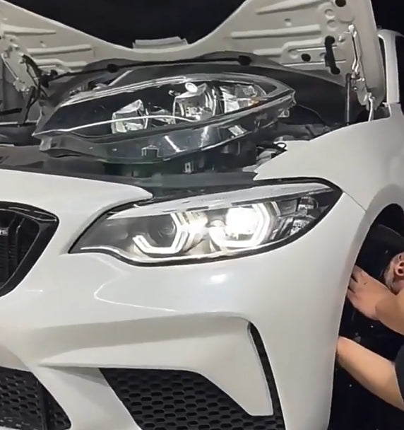 LCI Style LED DRL Color Change HeadLights upgrade- BMW F87 M2 & F22 2 Series