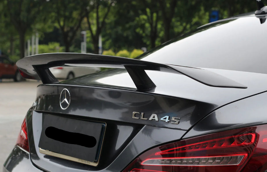 Paktechz Dry Carbon Fiber Rear Wing - Mercedes Benz CLA Class W117 C117