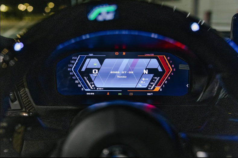 Digital Instrument Speedomter Cluster Upgrade - BMW F/E Chassis 1 2 3 4 5 6 7 X Z Series E90 E91 E92 E93 F30 F32 F34 F36 E60 E61 E81 E82 E87 E88 E89 Z4 M3 M4 M5 328i 335i M3