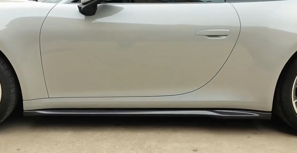Carbon Fiber Side skirts- Porsche 911 992 Carrera 4 S 4S Coupe