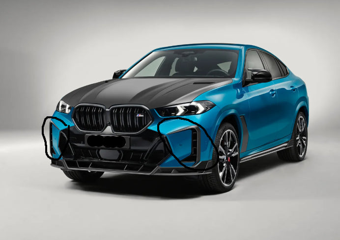 Dry Carbon Fiber PT Style Engine Hood Bonnet - BMW G06 X6